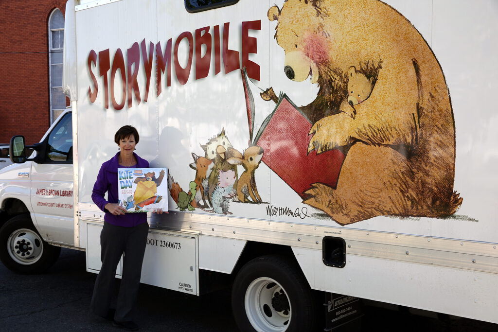 will hillenbrand visit with storymobile