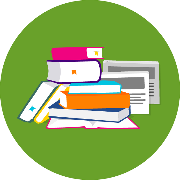 clip art of book stack