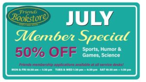 July 50% off