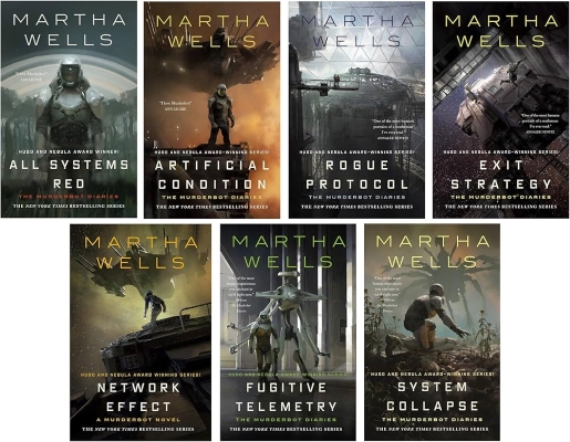 Murderbot Diaries (the complete series of 7 books) by Martha Wells