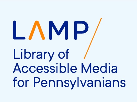 logo for LAMP service - library of accessible media for pennsylvanians