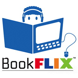 logo for bookflix service